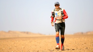 Look at Rory go! He's done 11 Marathon des Sables. I'd better listen to him...